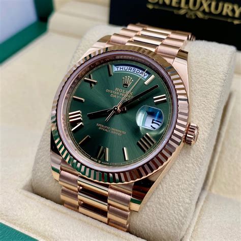 womens rolex day date rose gold|rolex day date 40 everose gold.